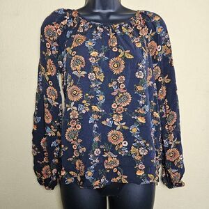 Art Class Floral Blouse 